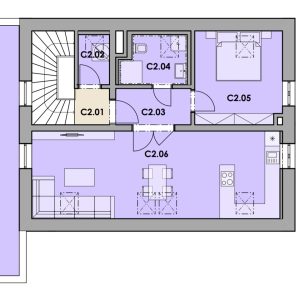 Apartmán č. 2